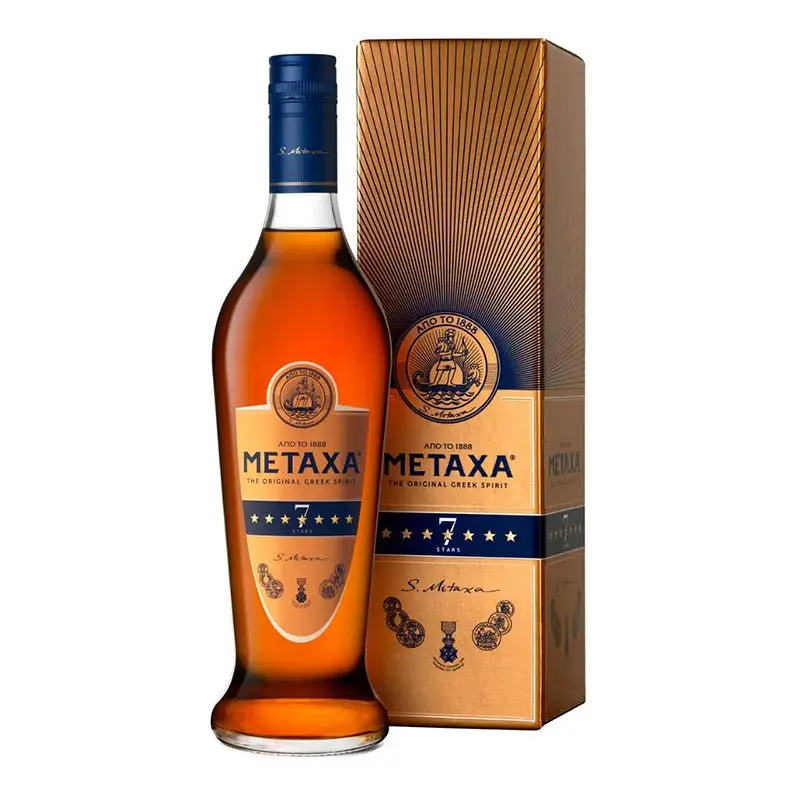 Brandy Metaxa 7* 40% 1L Gift box