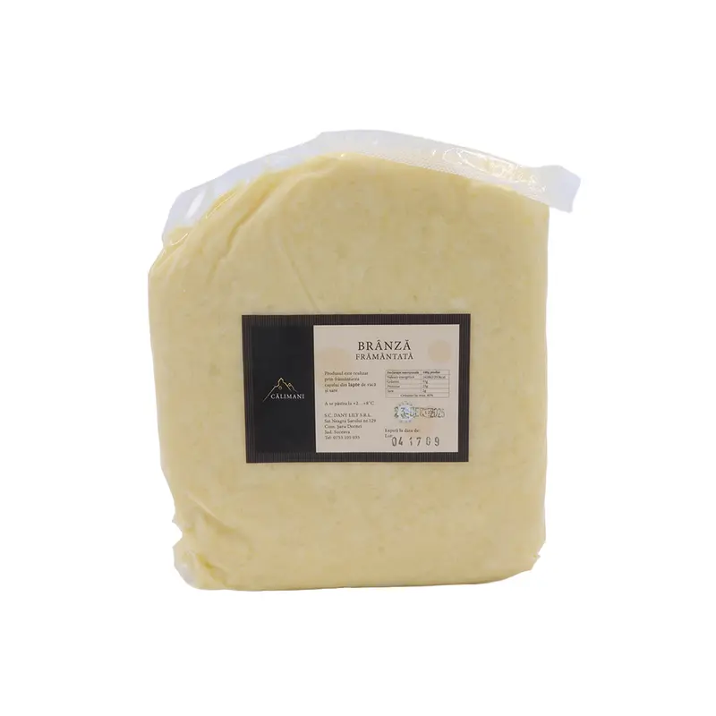 Brânză frământată Călimani  1 kg– caș din lapte de vacă, gust tradițional de munte