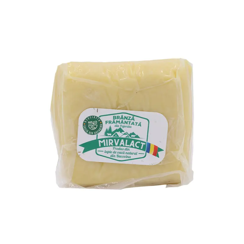 Brânză frământată Pojorâta 300g – brânză tradițională din lapte de vacă
