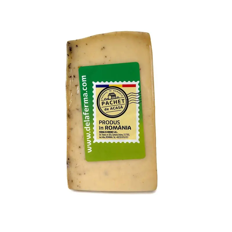 Brânză maturată cu măsline, Pachet de Acasă, 200g