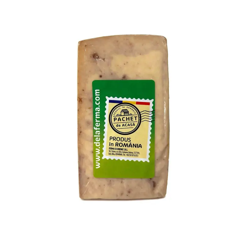 Brânză maturată cu nucă, Pachet de Acasă, 200g