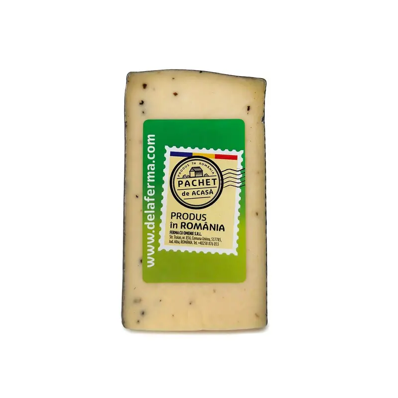 Brânză maturată cu trufe, Pachet de Acasă, 200g