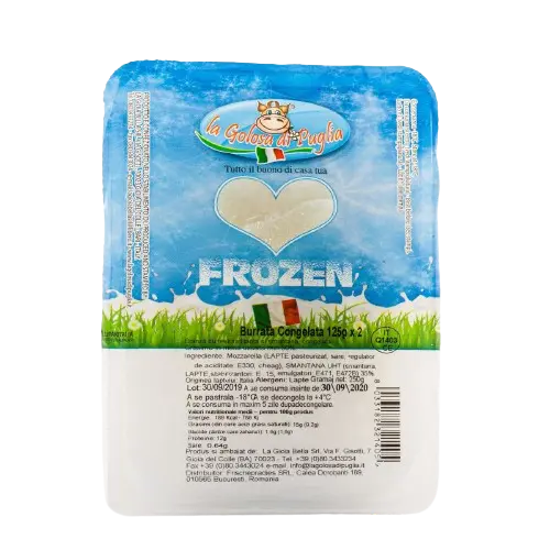 Brânză Mozzarella Burrata, 2 x 125 g