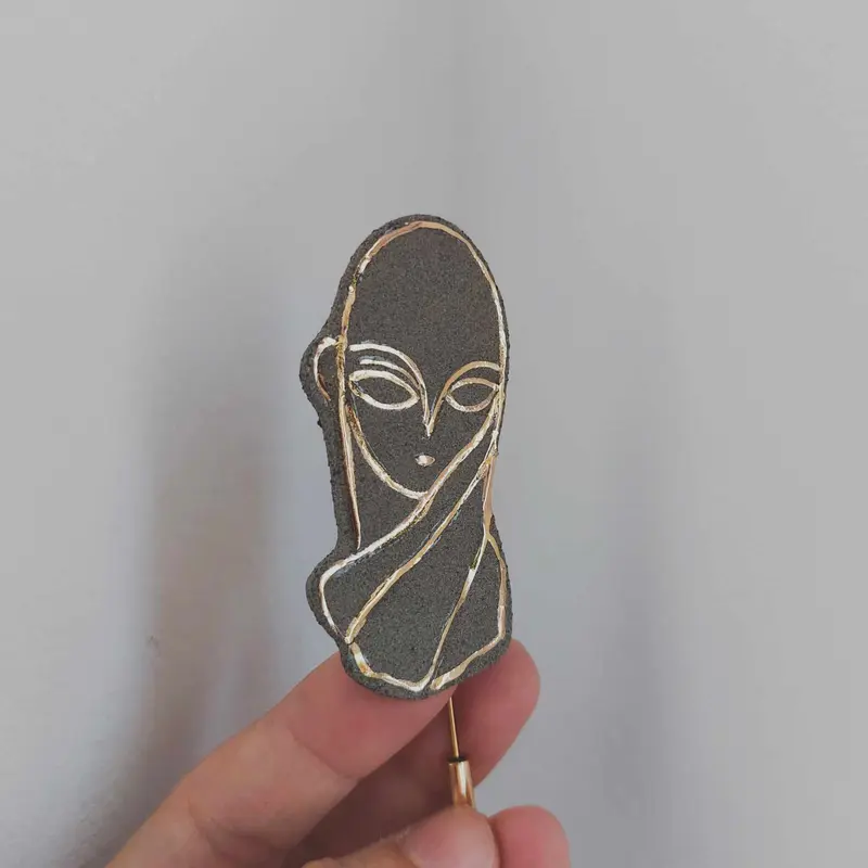 Broșă Pogany - Colecția Brâncuși