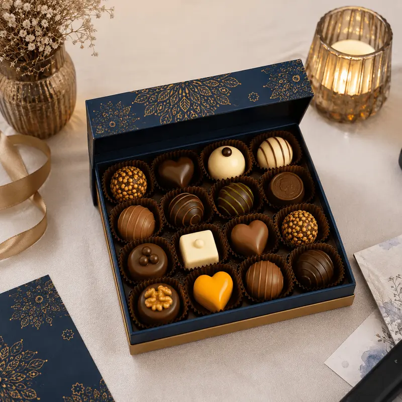 Bruyerre cutie Joyau Royal cu praline belgiene 210g