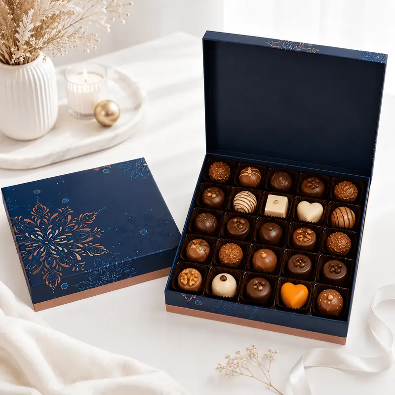 Bruyerre cutie magnetică Joyau Royal cu praline belgiene 330g