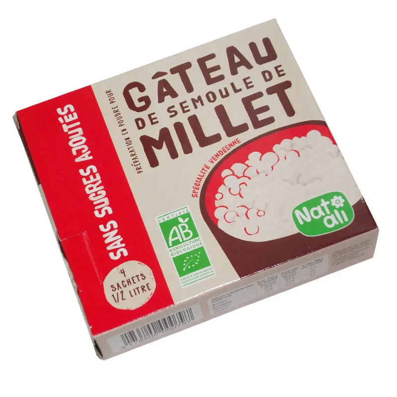BUDINCA DIN GRIS DE MEI BIO 168G