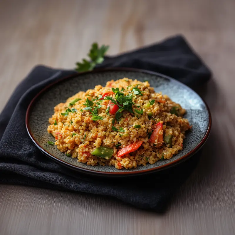 Bulgur cu legume
