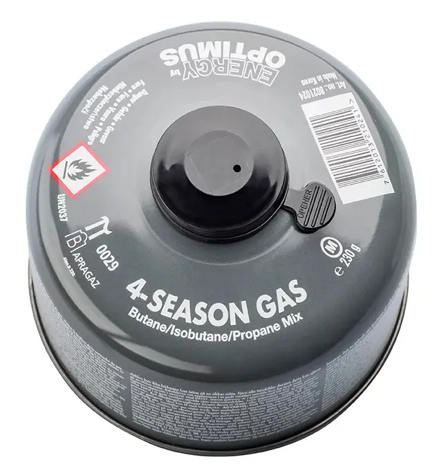 Butelie de gaz 4 sezoane Optimus 230g