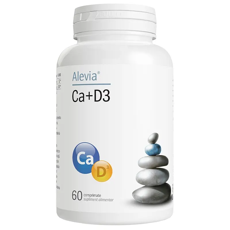 Ca+D3 60 comprimate – Alevia - Oase și dinți