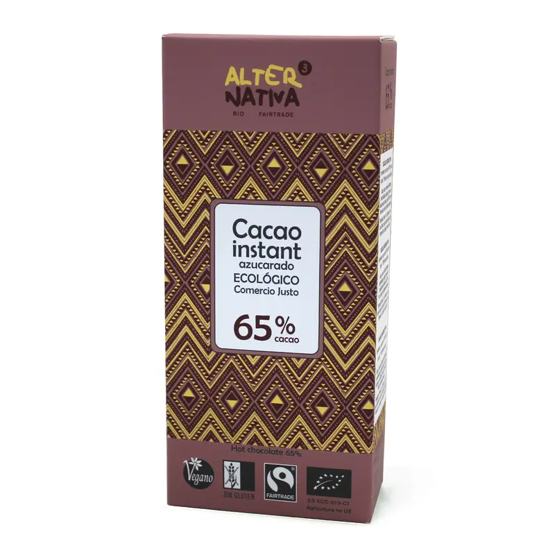 Cacao bio minim 65% cacao 250g AlterNativa