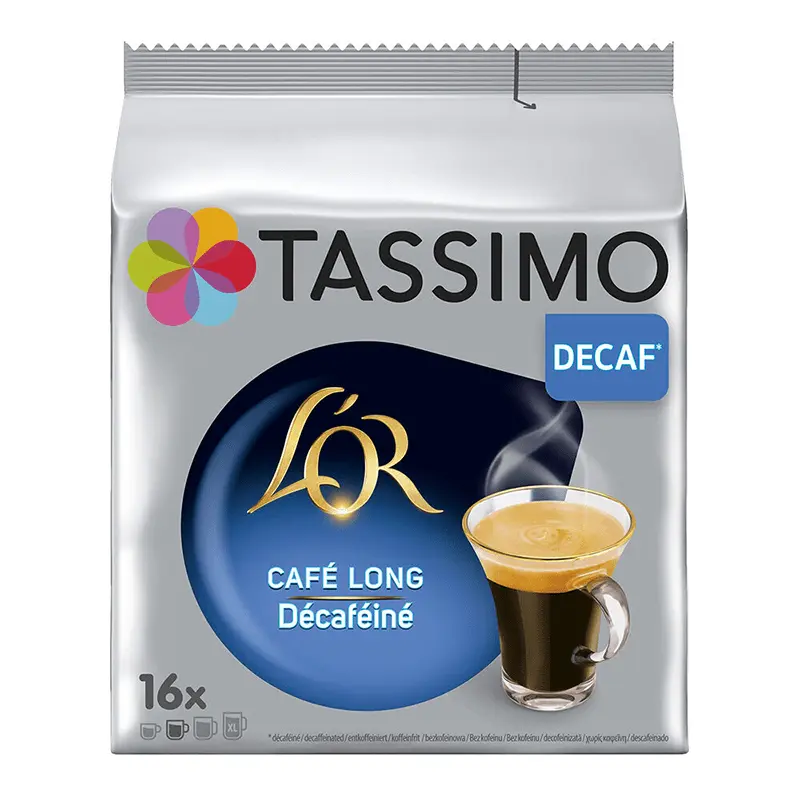 Cafe Jacobs Tassimo Lond Decafeine 105.6g