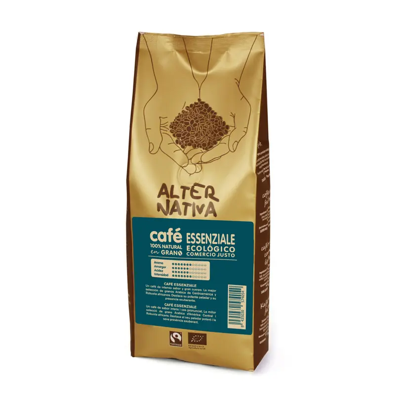 Cafea arabica/robusta boabe bio 500g Alternativa