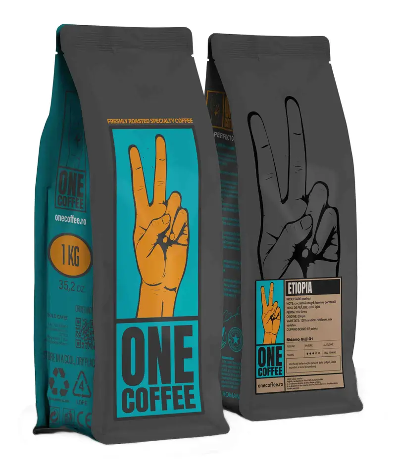 Cafea Boabe Etiopia Sidamo Guji G1, De Specialitate, One Coffee