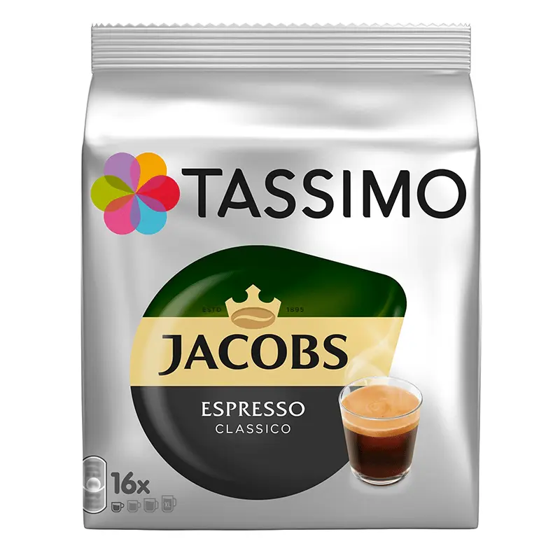 Cafea Capsule Jacobs Tassimo Espresso Classico 118.4g