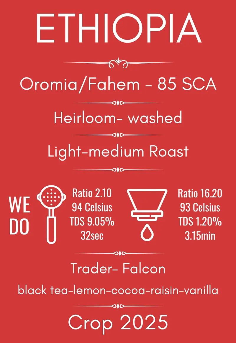 Cafea de Specialitate Ethiopia Oromia