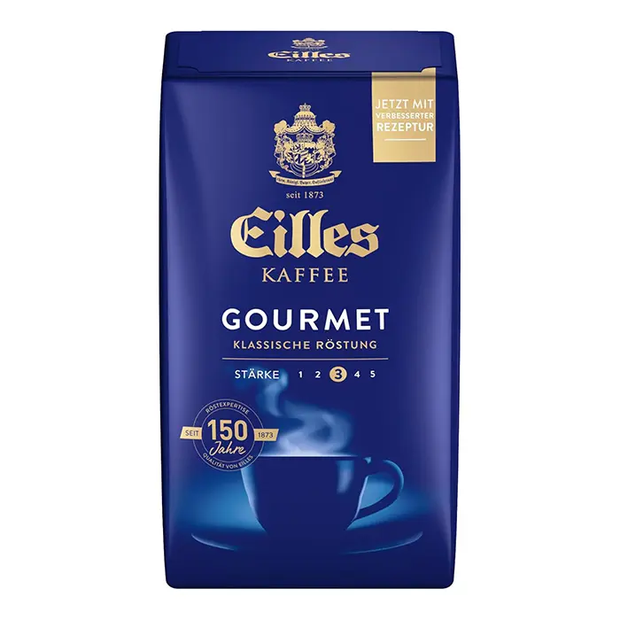 Cafea Eilles Gourmet Macinata, Vid, 500g
