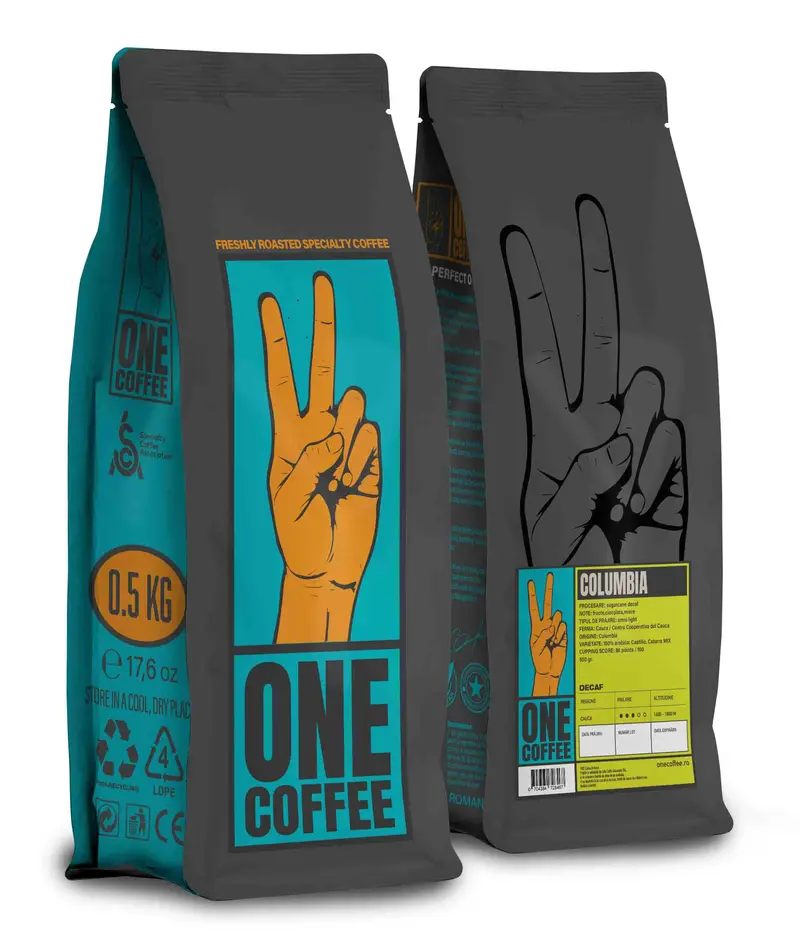 Cafea Fara Cofeina Columbia Boabe, De Specialitate, One Coffee