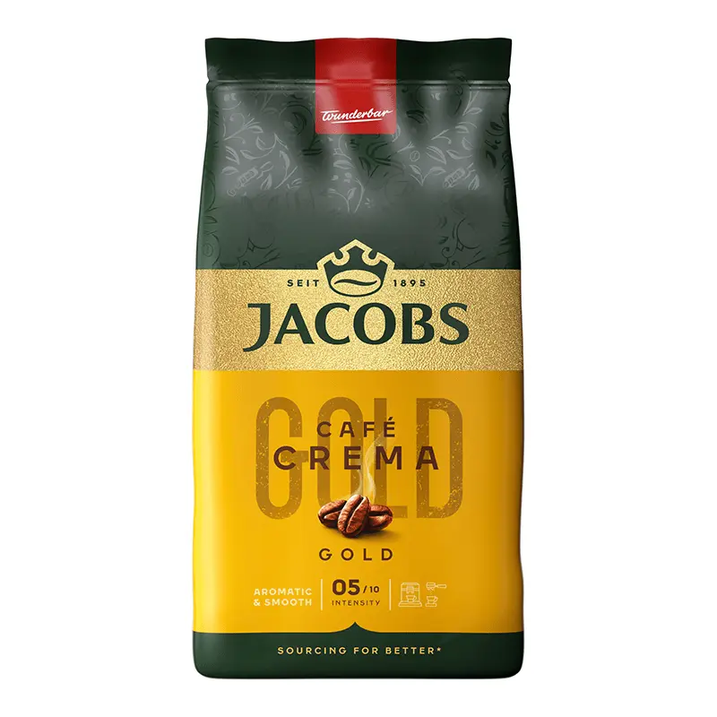 Cafea Jacobs Crema Gold 1kg (Boabe)