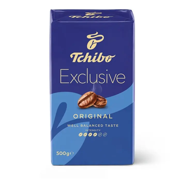 Cafea Macinata Tchibo Exclusive, Cafea Prajita si Macinata, 500 g