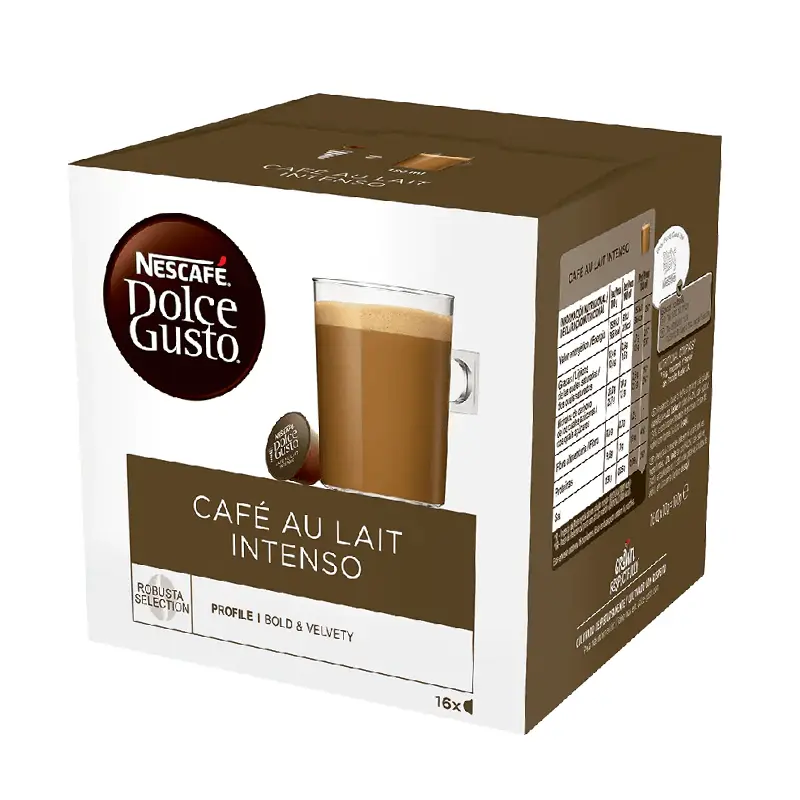 Cafea Nescafe Dolce Gusto Cafe Au Lait Intenso 160g