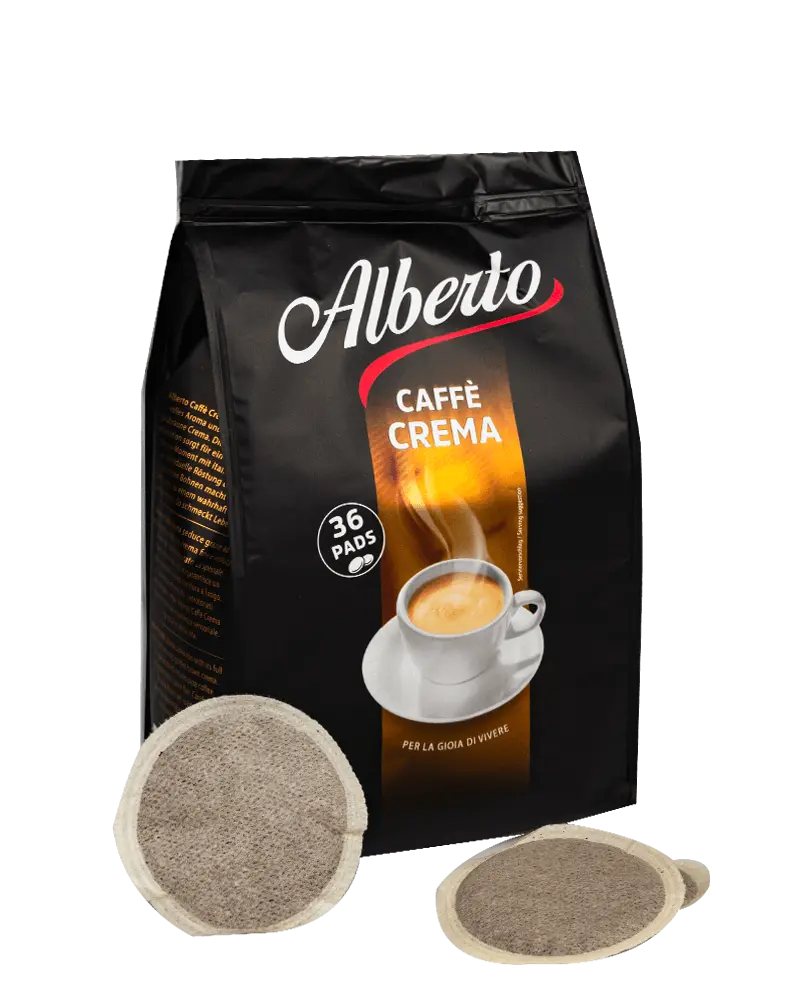 Cafea paduri  Alberto Caffe Crema tip Senseo 36 buc