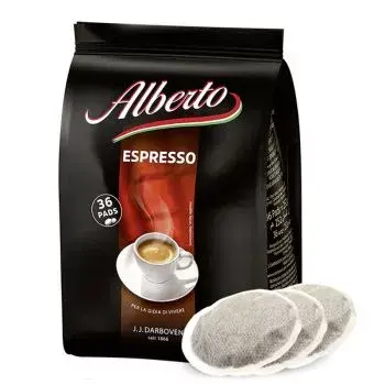 Cafea paduri  Alberto Espresso tip Senseo 36 buc