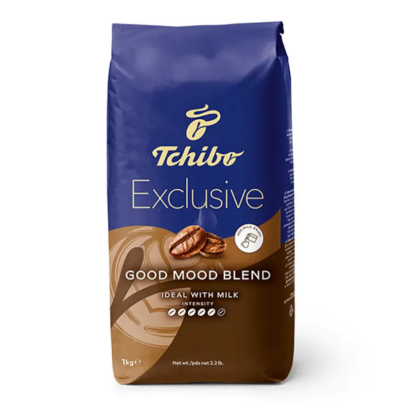 Cafea Tchibo Exclusive Good Mood Blend 1kg (Boabe)