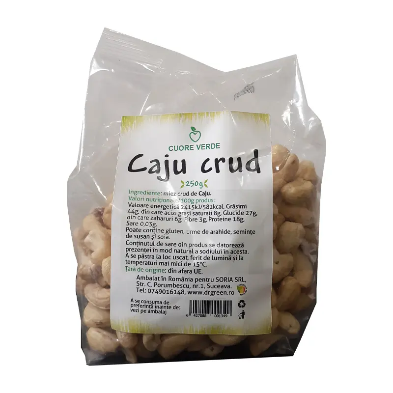 Caju crud 250g Cuore Verde