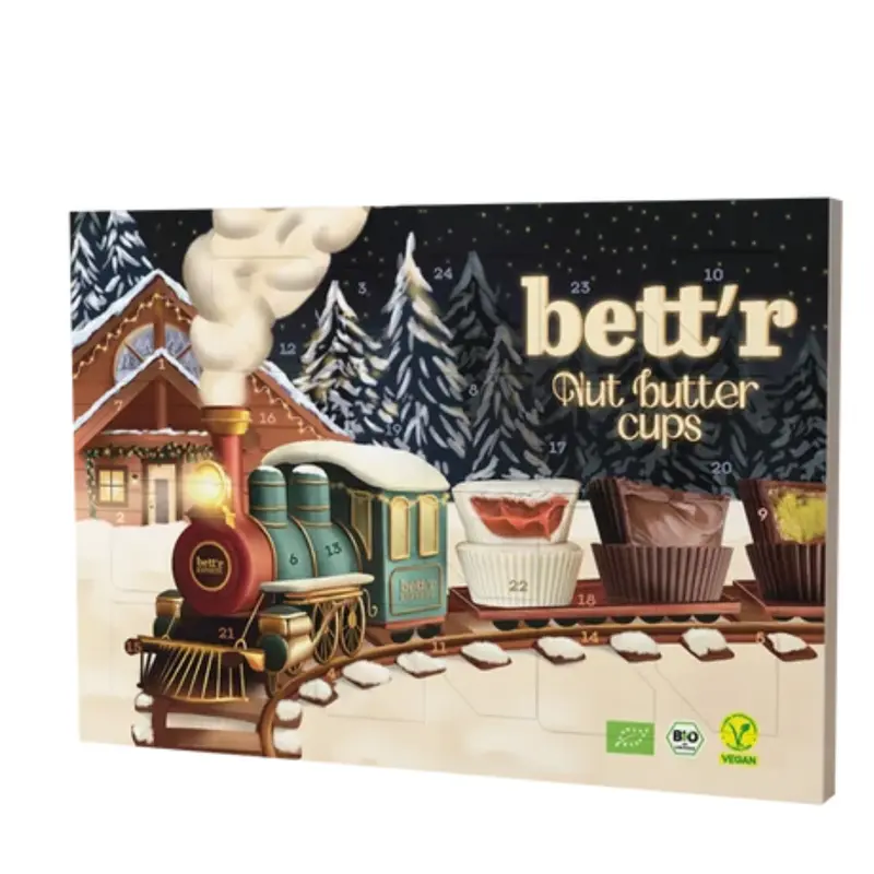 Calendar Advent de Craciun cu Praline 312g Bett'r