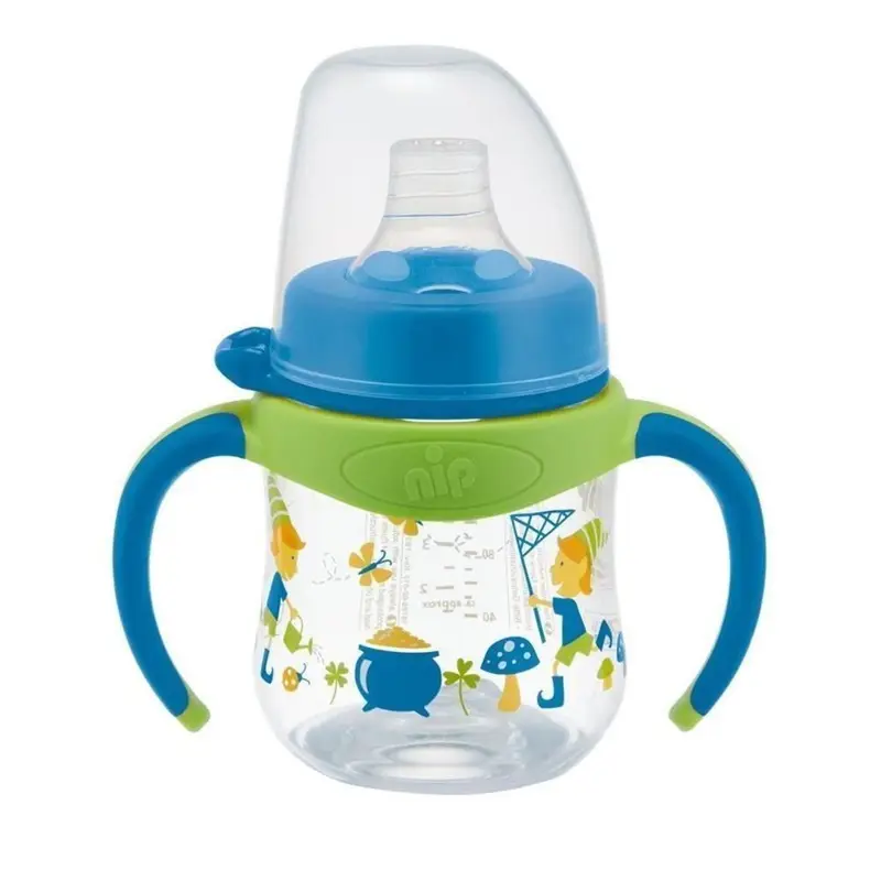 Cană cu mânere Nip Băieți +6 luni 150 ml 1 buc – Abi Solutions