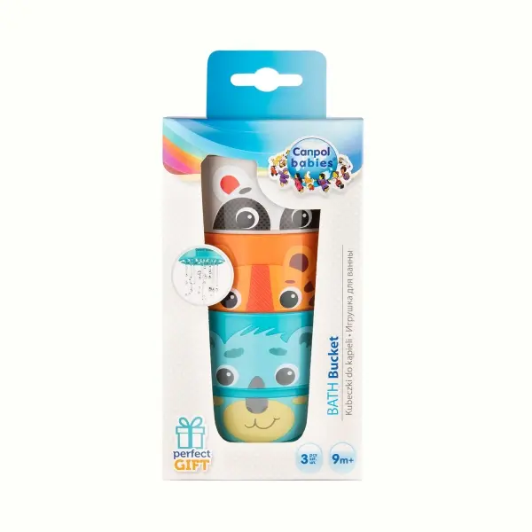 Canpol Babies Galetuse Pentru Baie Hello Little 3 Buc - 56/000