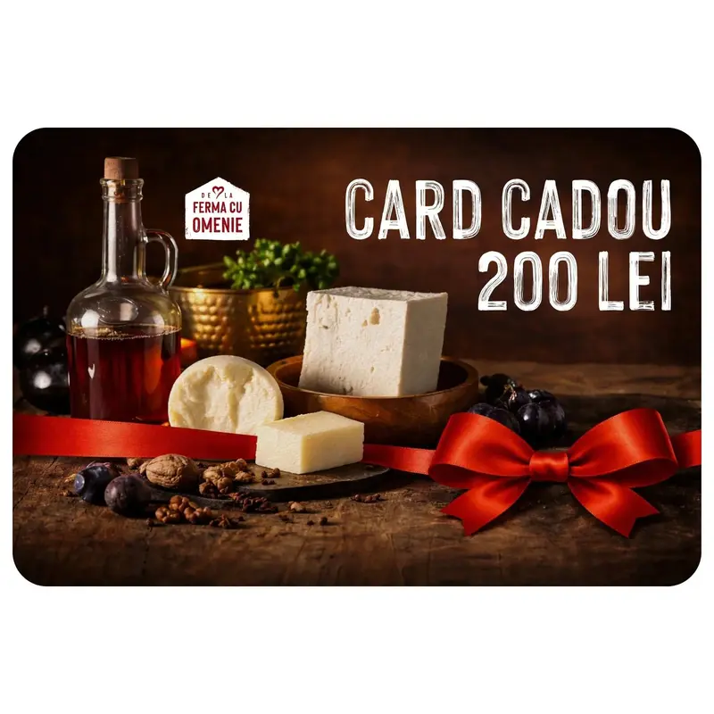 Card Cadou – Dăruiește Gustul Curat