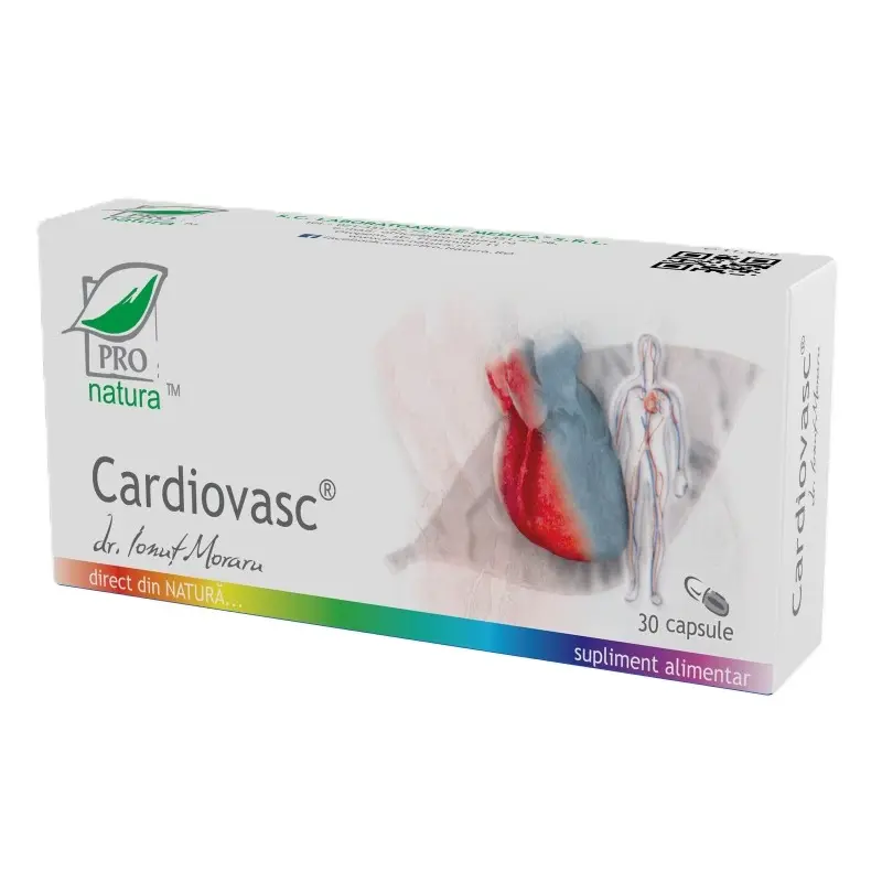 Cardiovasc 30 capsule – Medica - Confort cardiac