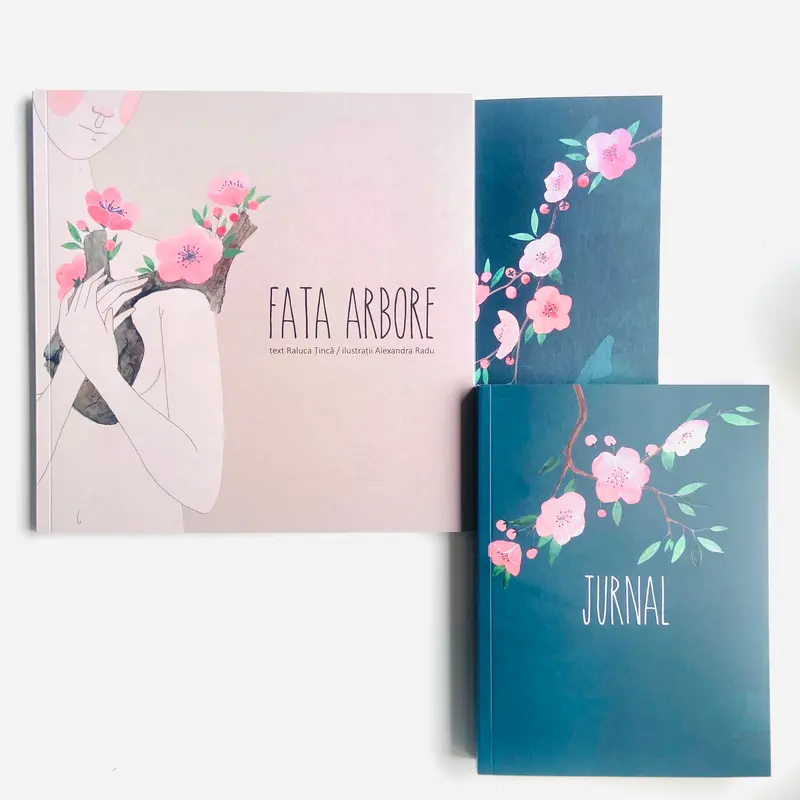 Carte și jurnal Fata Arbore