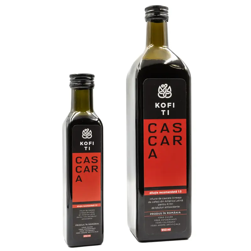 Cascara Concentrat, pentru bauturi antioxidante