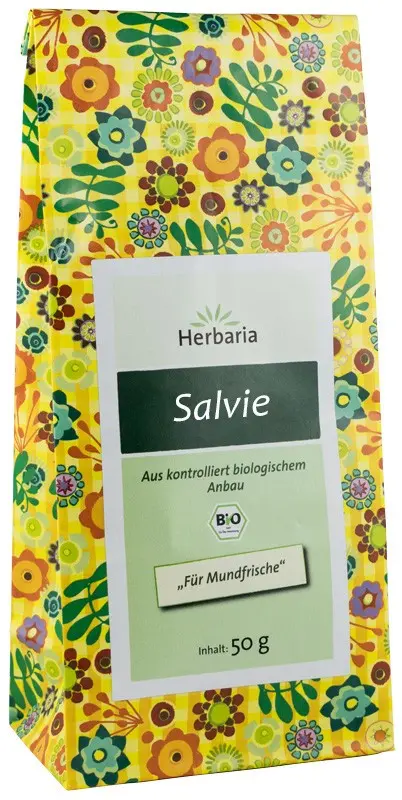 Ceai bio de salvie, 50g Herbaria