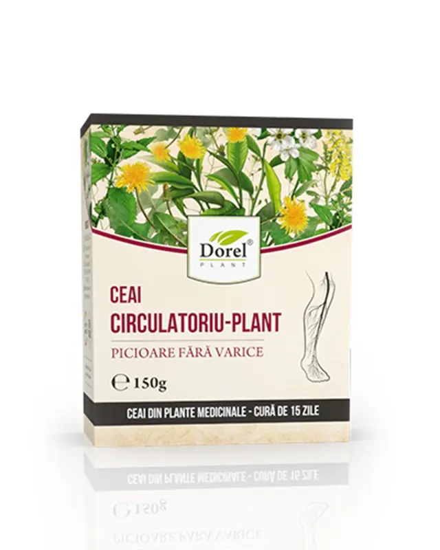 Ceai Circulatoriu Plant 150 g – Dorel Plant - Picioare ușoare