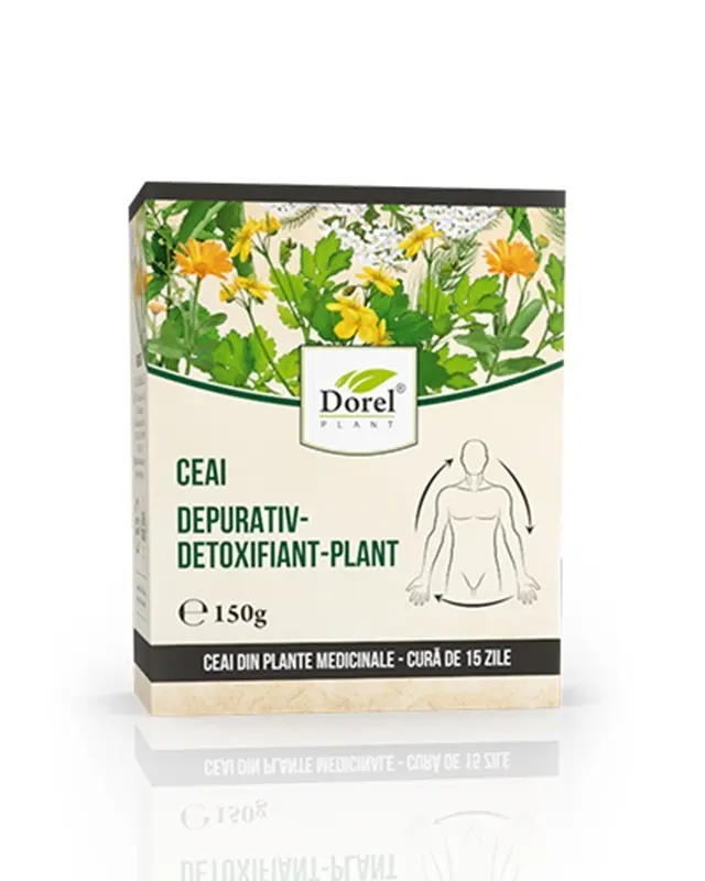 Ceai Depurativ Detoxifiant Plant 150 g – Dorel Plant