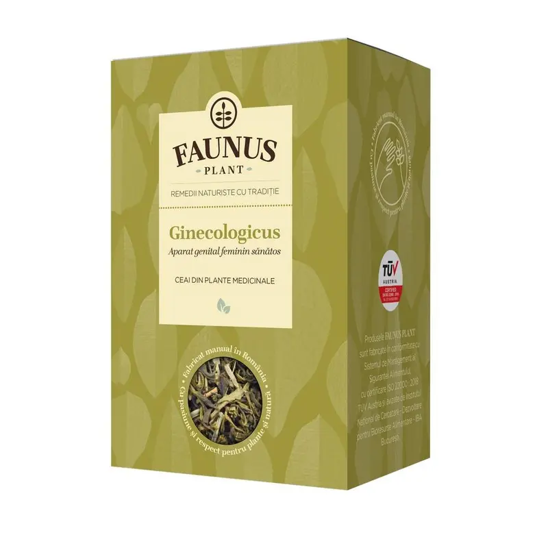 Ceai Ginecologicus 90 g – Faunus Plant - Confort feminin