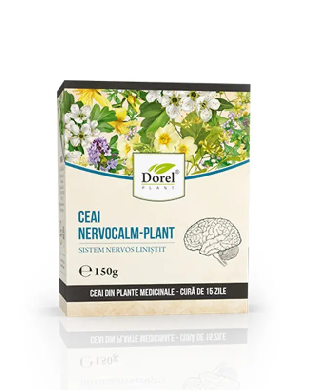 Ceai Nervocalm Plant 150 g – Dorel Plant - Somn odihnitor
