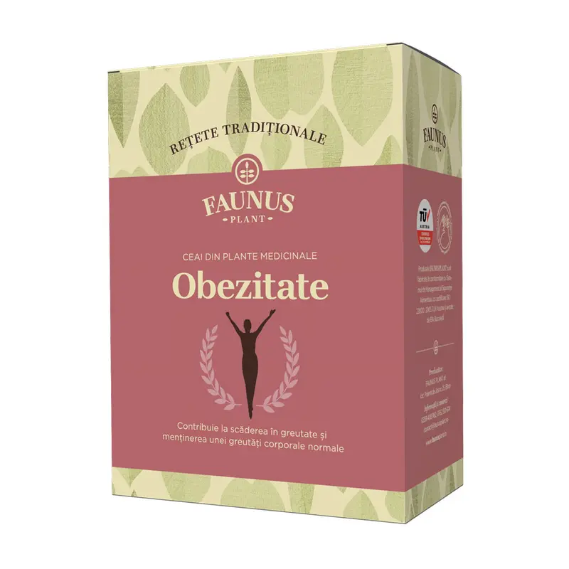 Ceai Obezitate Rețete Tradiționale 180 g – Faunus Plant - Afin