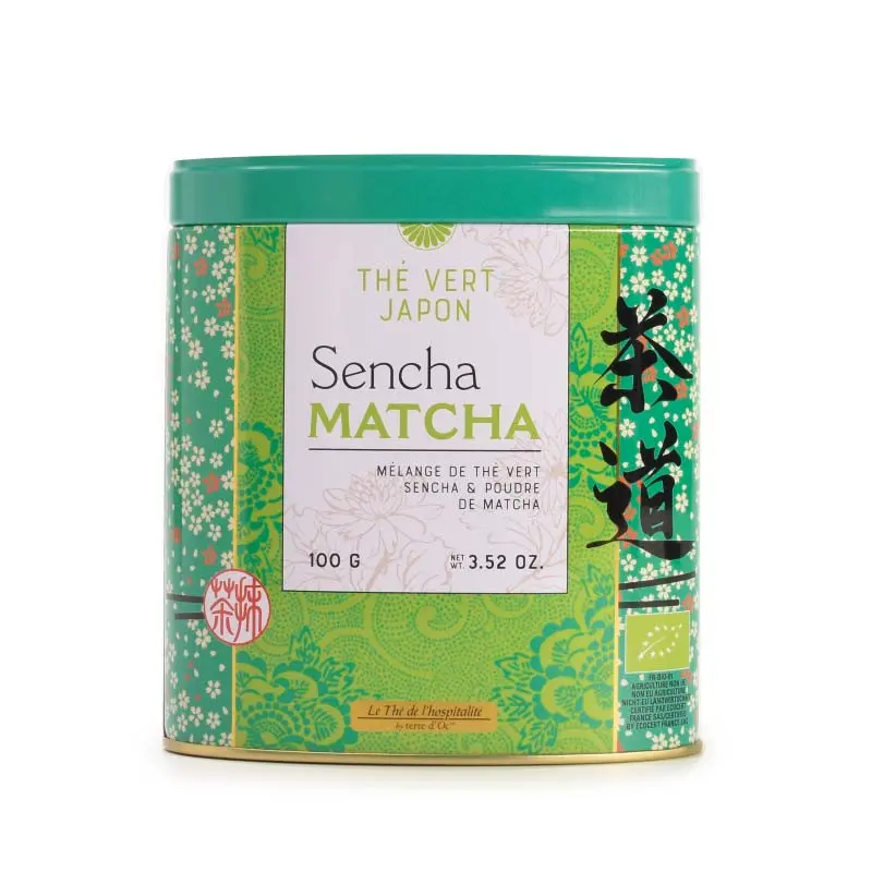 Ceai organic Sencha Matcha Terre d'Oc 100g