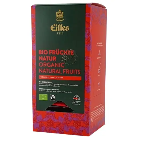 Ceai Premium Eilles Fructe - Tea Diamond BIO Organic Fruits 4g/ plic - 20 plicuri/ cutie