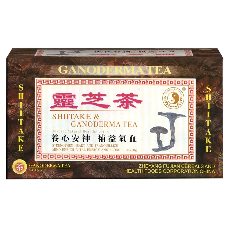 Ceai shiitake, ganoderma 20 plicuri x 10 g – Dr. Chen Patika