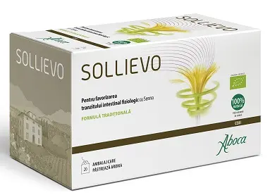 Ceai Sollievo Eco 20 plicuri – Aboca - Confort digestiv
