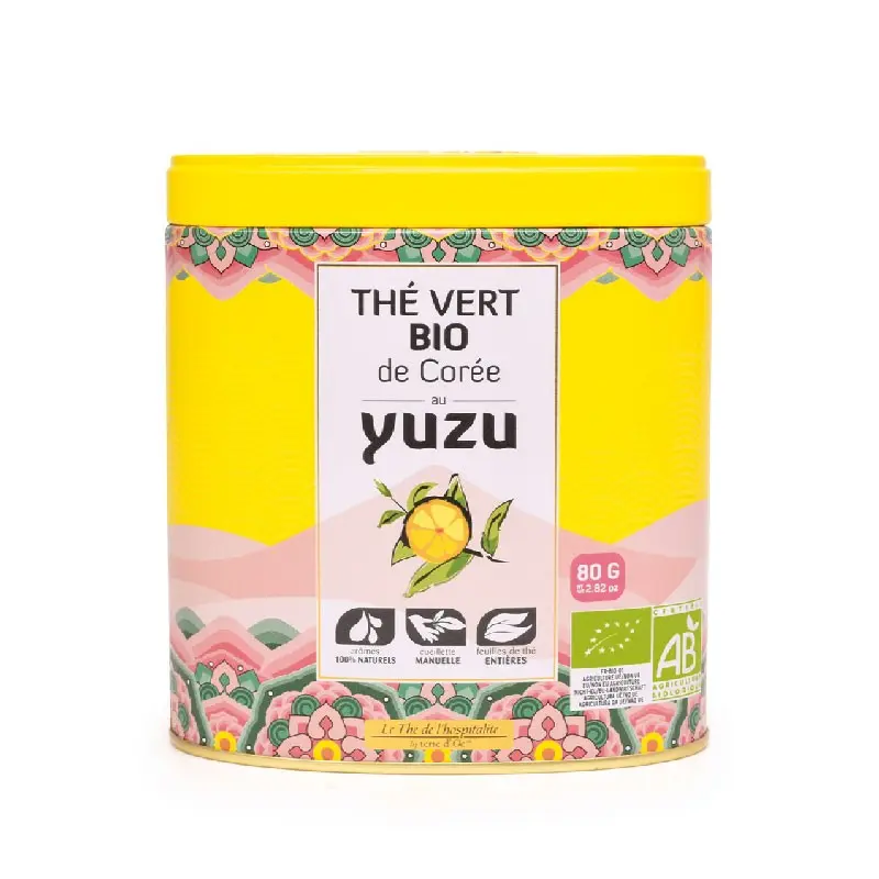 Ceai verde bio cu yuzu Terre d'Oc 80g