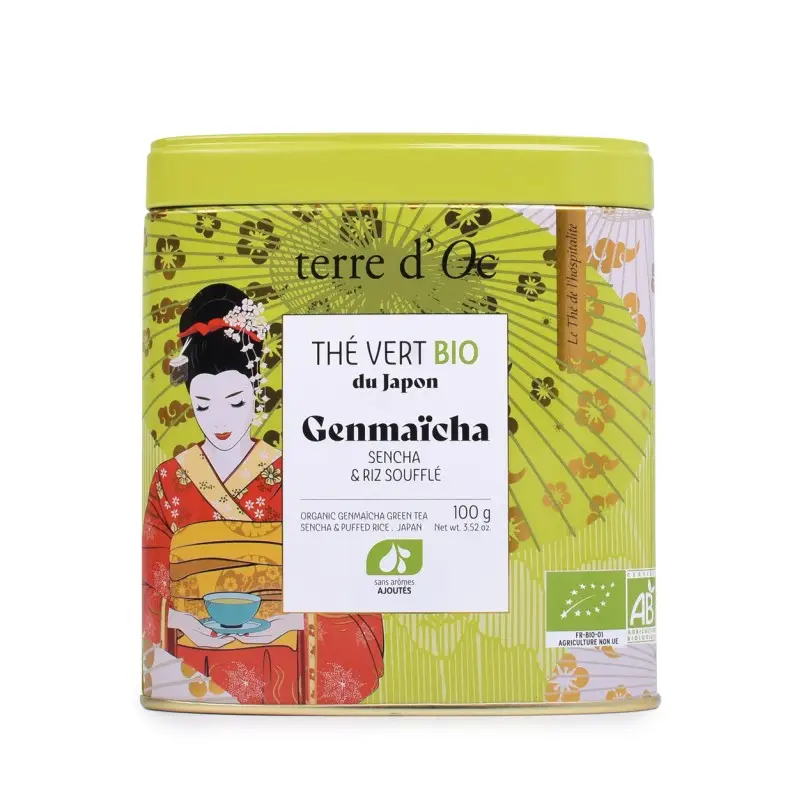 Ceai verde bio din orez Genmaicha Terre d'Oc 100g