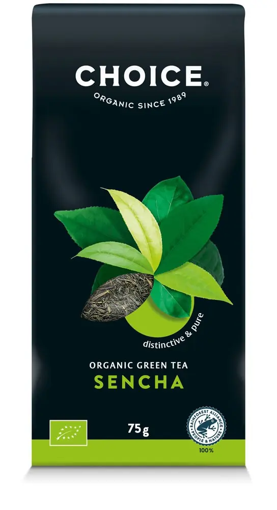 Ceai verde bio Sencha, 75g Choice®