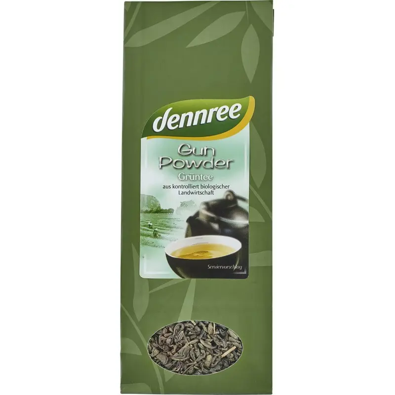 Ceai verde Gunpowder bio, 100g